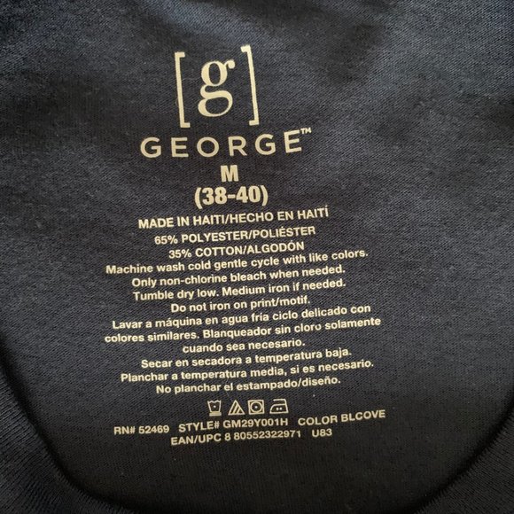 George NWOT Men's Short Sleeve Crewneck T-Shirts - Picture 7 of 7